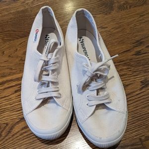 Superga Off White Sneakers Size 39